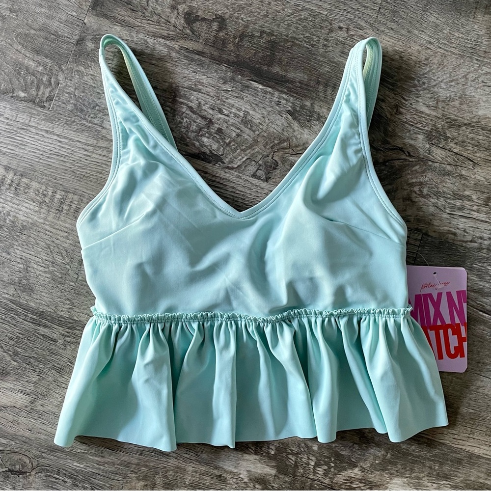 Kortni Jeane Light Blue Bikini Top